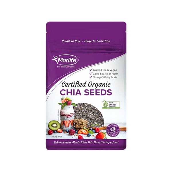 Morlife Chia Seeds Certified Organic