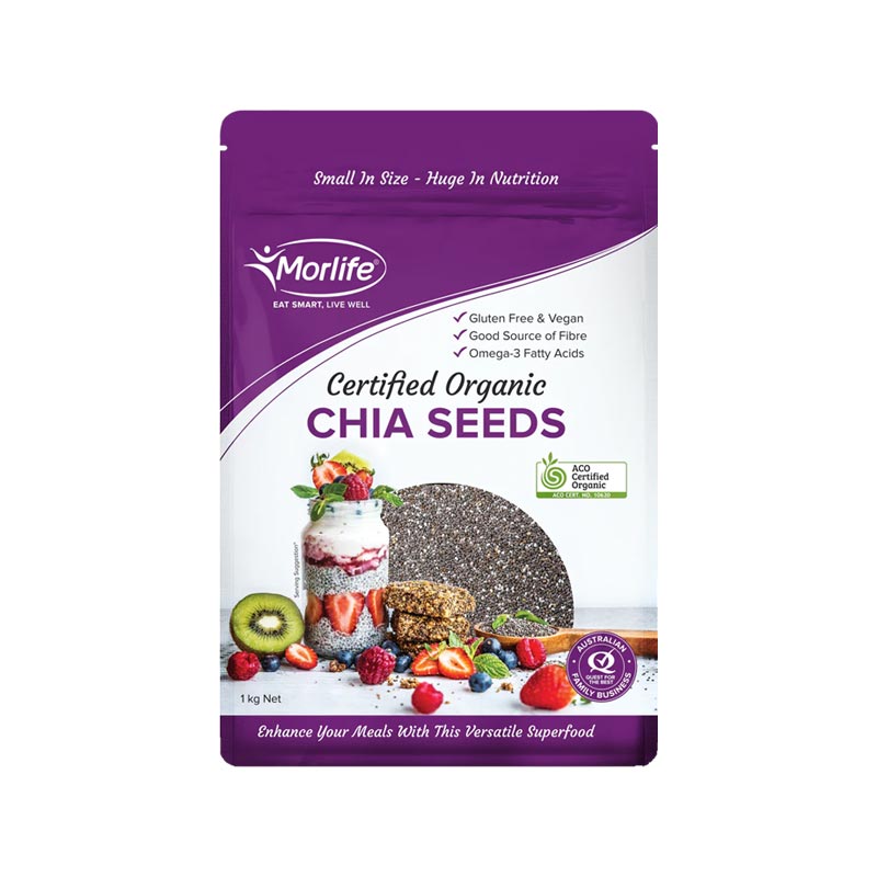 Morlife Chia Seeds Certified Organic additional product image 9