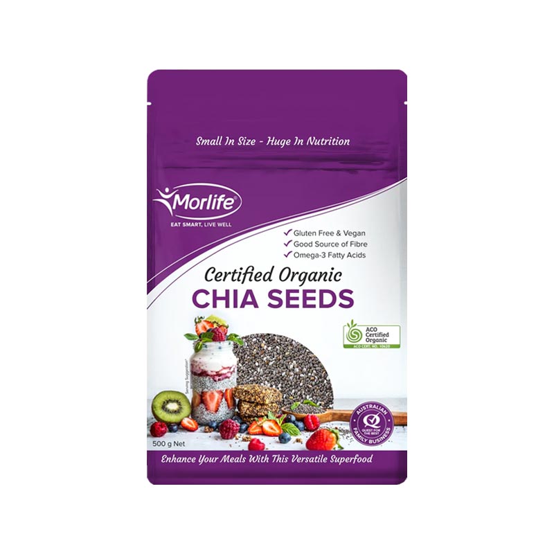Morlife Chia Seeds Certified Organic additional product image 11