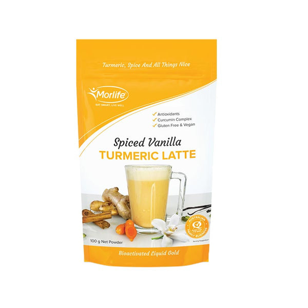 Morlife Spiced Vanilla Turmeric Latte 100g