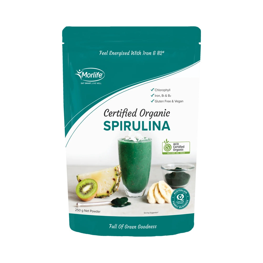 Morlife Spirulina Powder Certified Organic additional product image 9