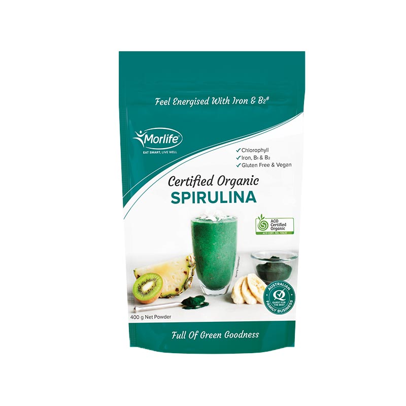 Morlife Spirulina Powder Certified Organic additional product image 4