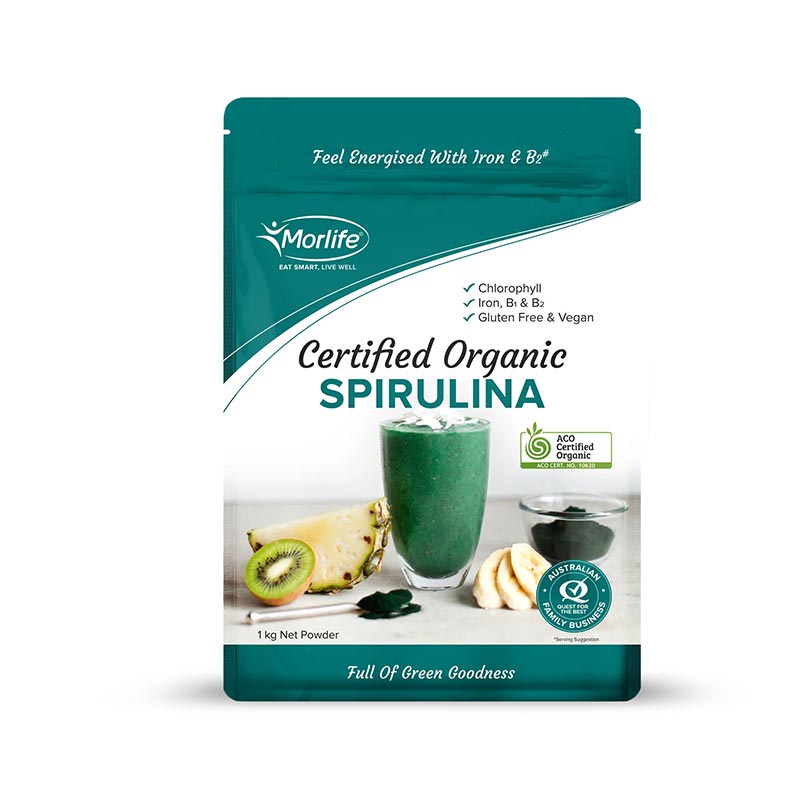 Morlife Spirulina Powder Certified Organic additional product image 5
