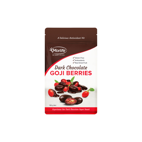 Morlife Dark Chocolate Goji Berries 150g