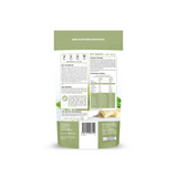 Back packaging of Morlife Matcha Brain Nootropic Creamy White Chocolate 100g, showcasing nutritional info and product details.