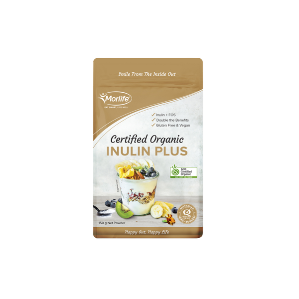 Morlife Organic Inulin Plus Powder 150g