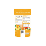 Back packaging of Morlife Protein Water Tropical Glow 400g displaying nutritional information and benefits.