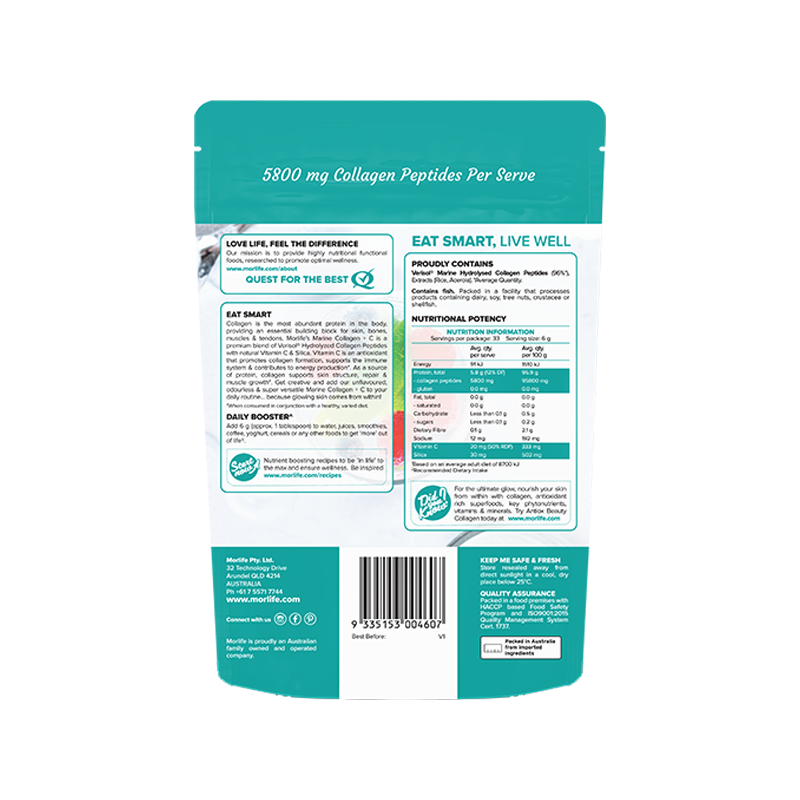 Morlife Marine Collagen + C 200g additional product image 2