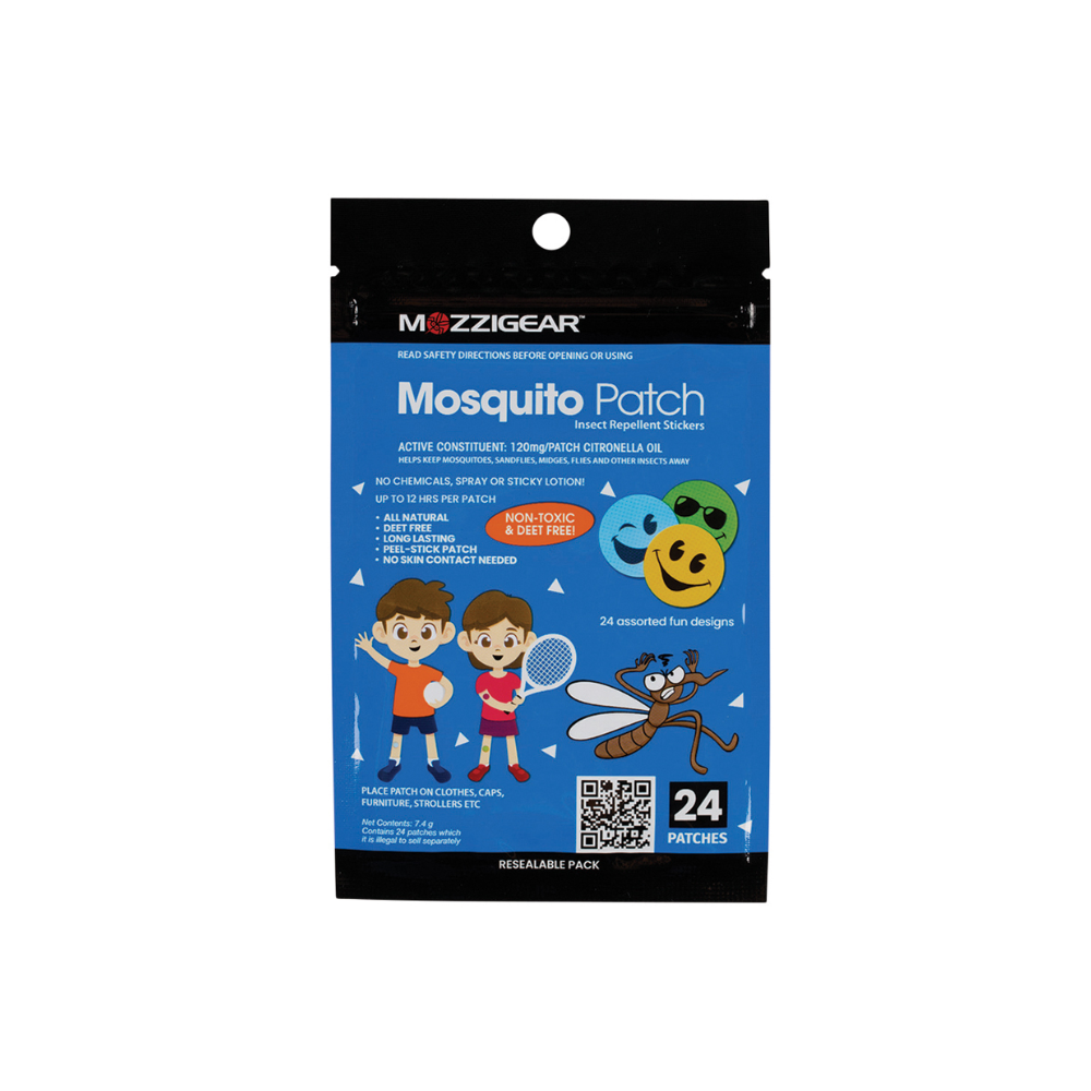 Mozzigear Mosquito Patch Kids x24 Pack