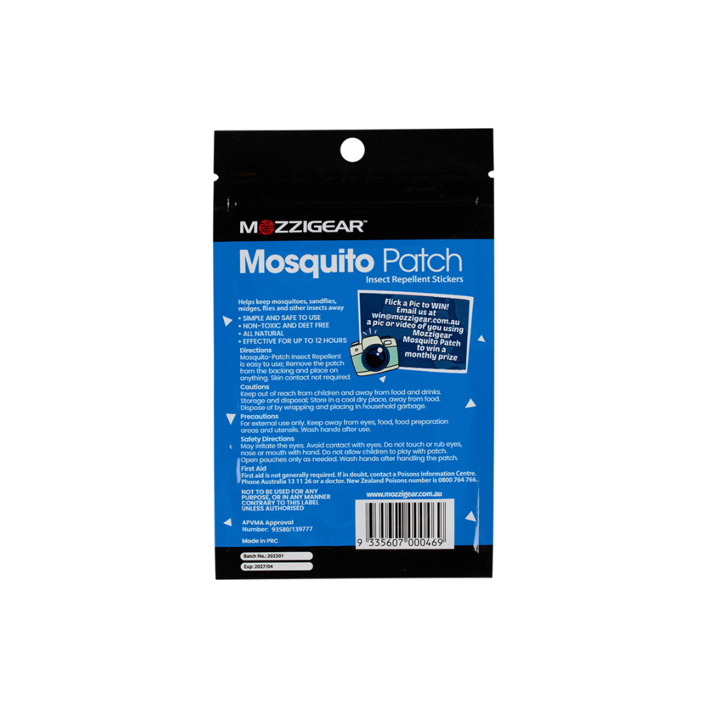 Mozzigear Mosquito Patch Kids x24 Pack