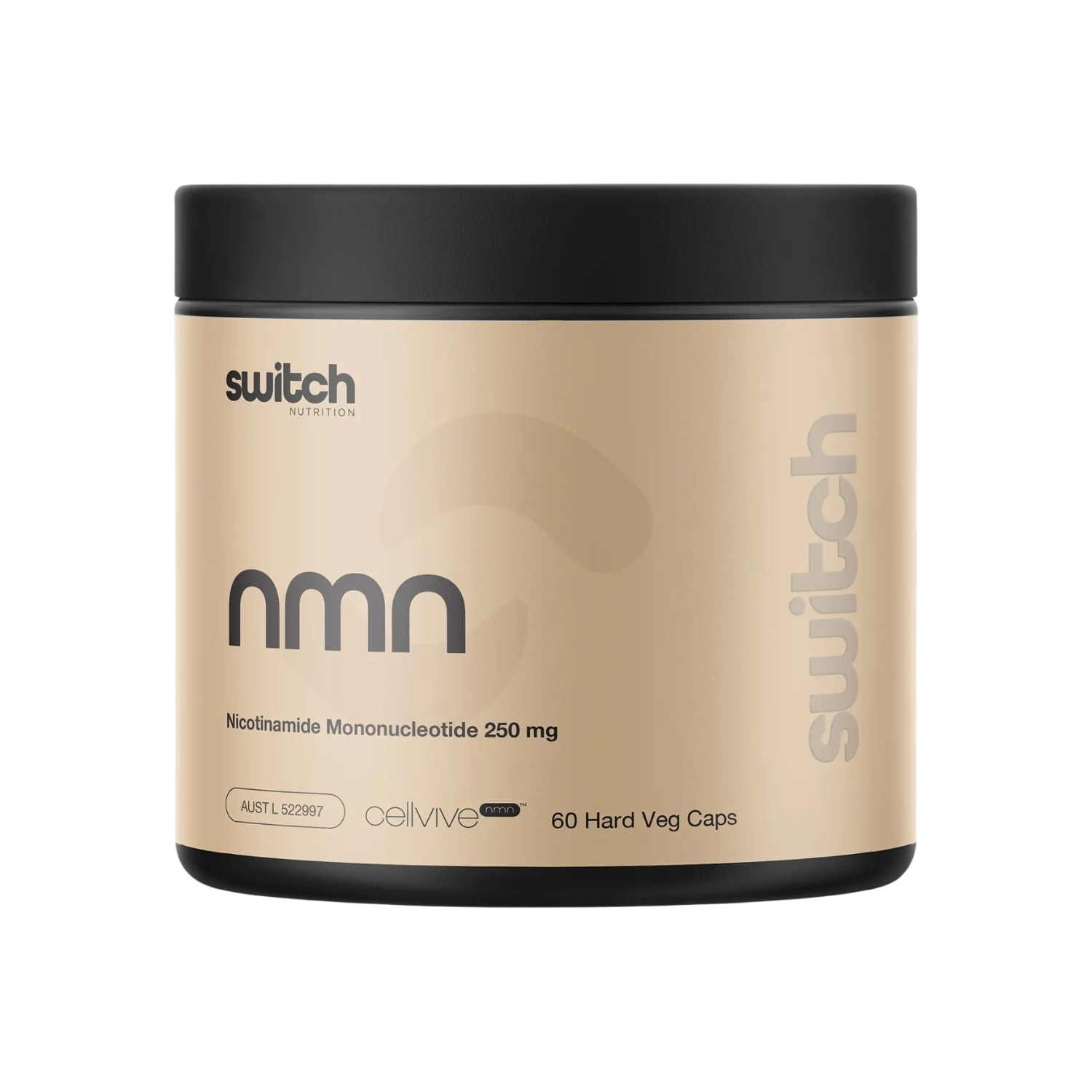 Switch Nutrition NMN Cellvive Nicotinamide Mononucleotide 60 Capsules