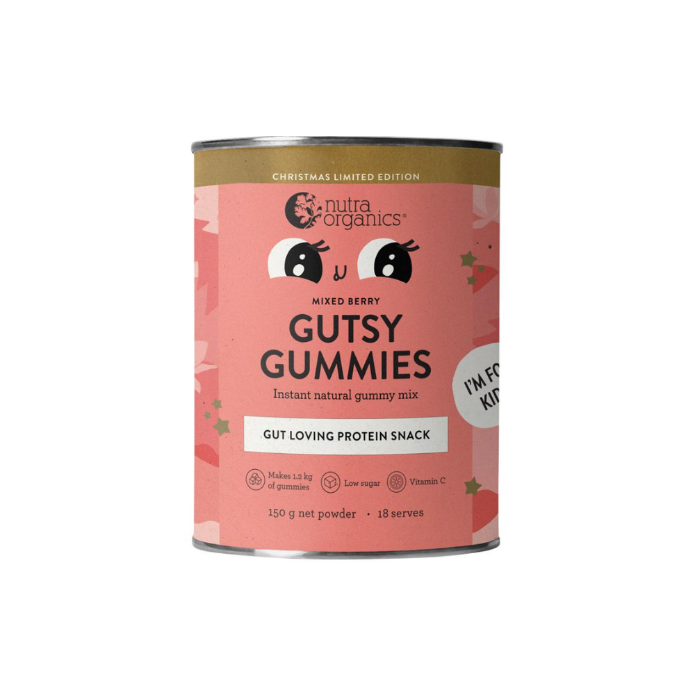 Nutra Organics Gutsy Gummies 18 Servings 150g 150g pack image