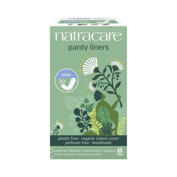 Natracare Panty Liners Mini 30 Pack