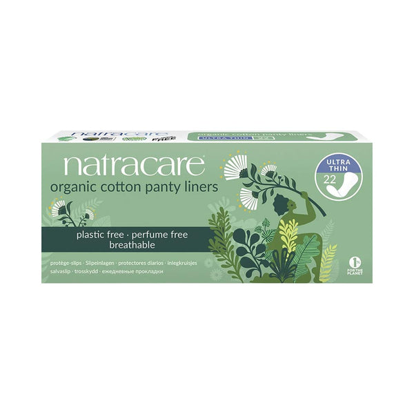 Natracare Panty Liners Ultra Thin 22 Pack