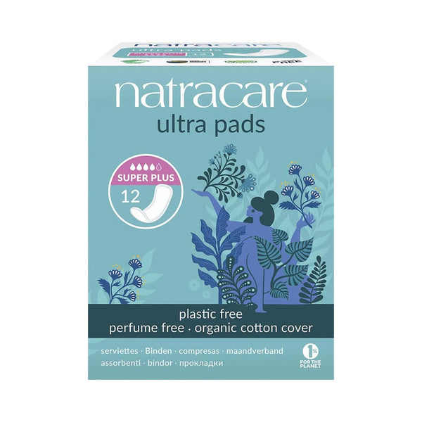 Natracare Ultra Pads Super Plus 12 pack