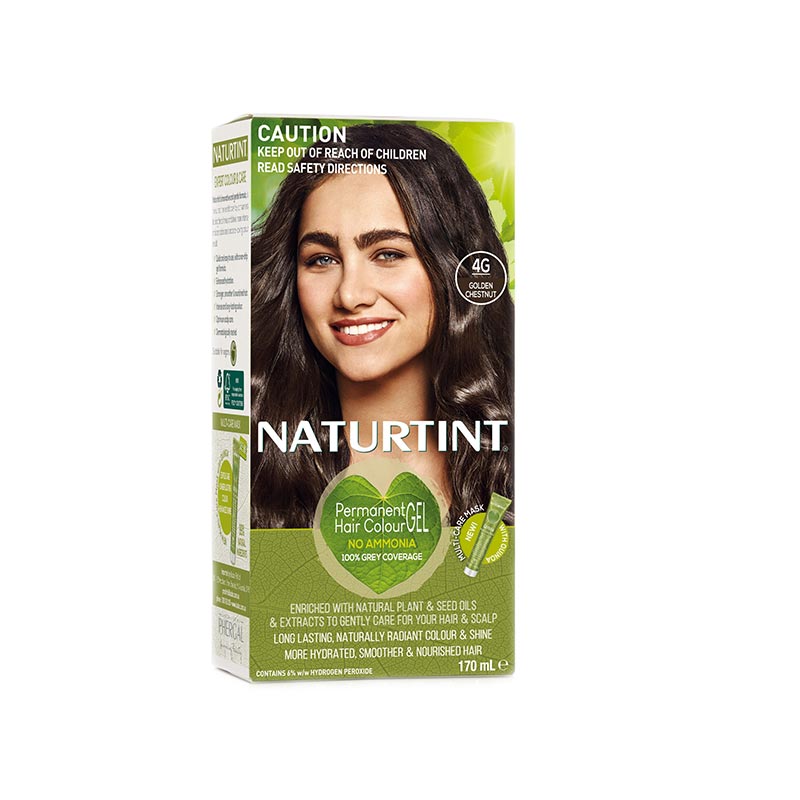 NaturTint 4G Golden Chestnut 155ml front pack