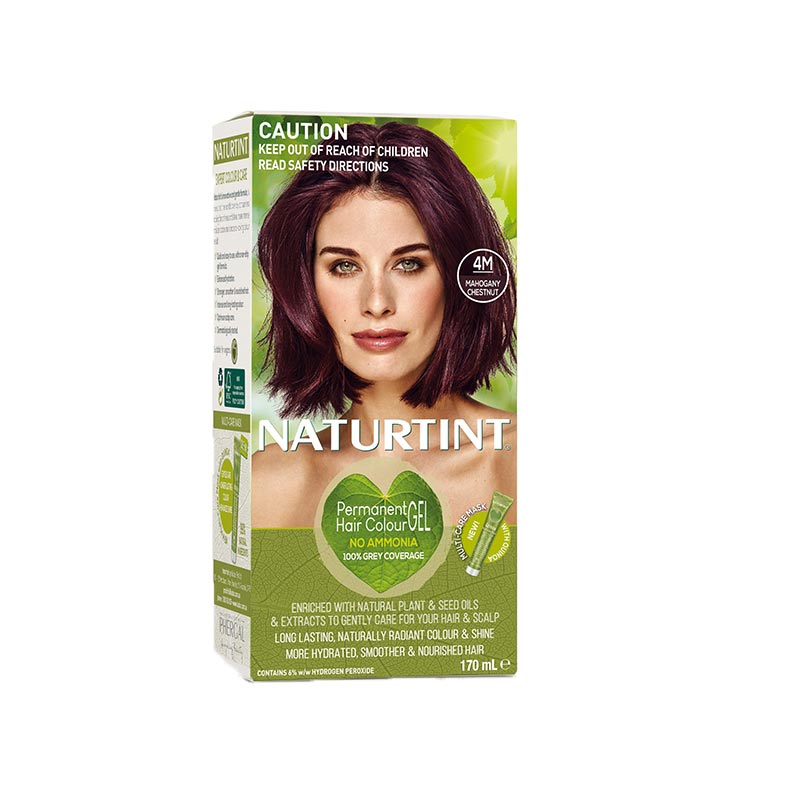 NaturTint 4M Mahogany Chestnut 155ml front pack