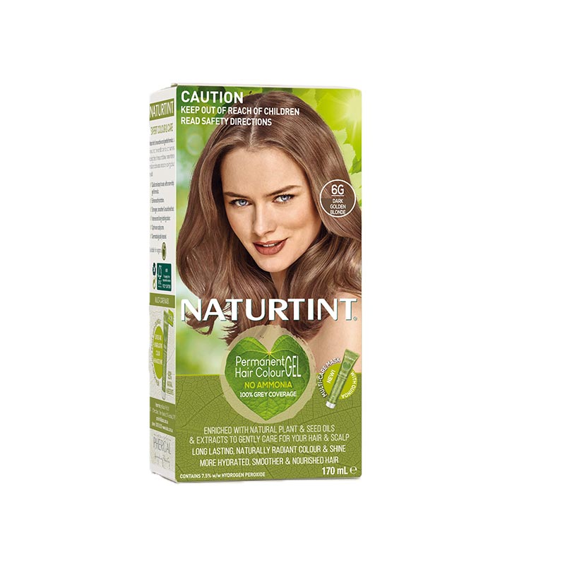 NaturTint 6G Dark Golden Blonde 155ml front pack