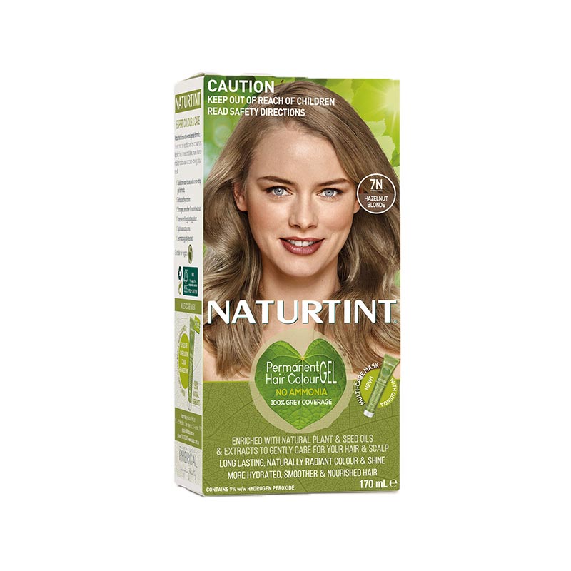 NaturTint 7N Hazelnut Blonde 155ml front pack