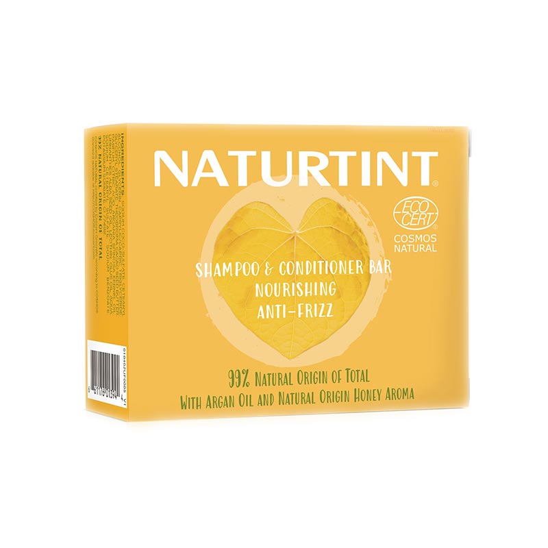 NaturTint Shampoo Conditioner Bar Nourishing 2-in-1 75g front pack