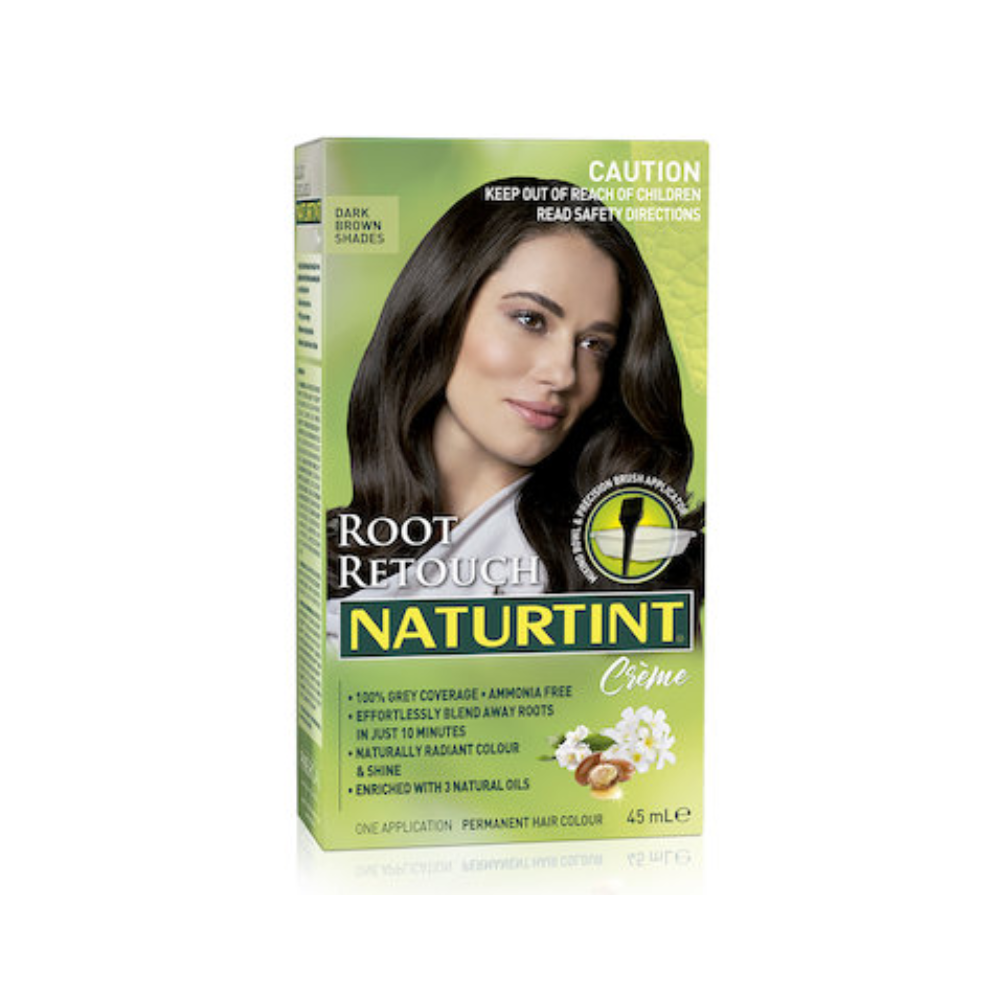 NaturTint Root Retouch Dark Brown Shades 45ml front pack