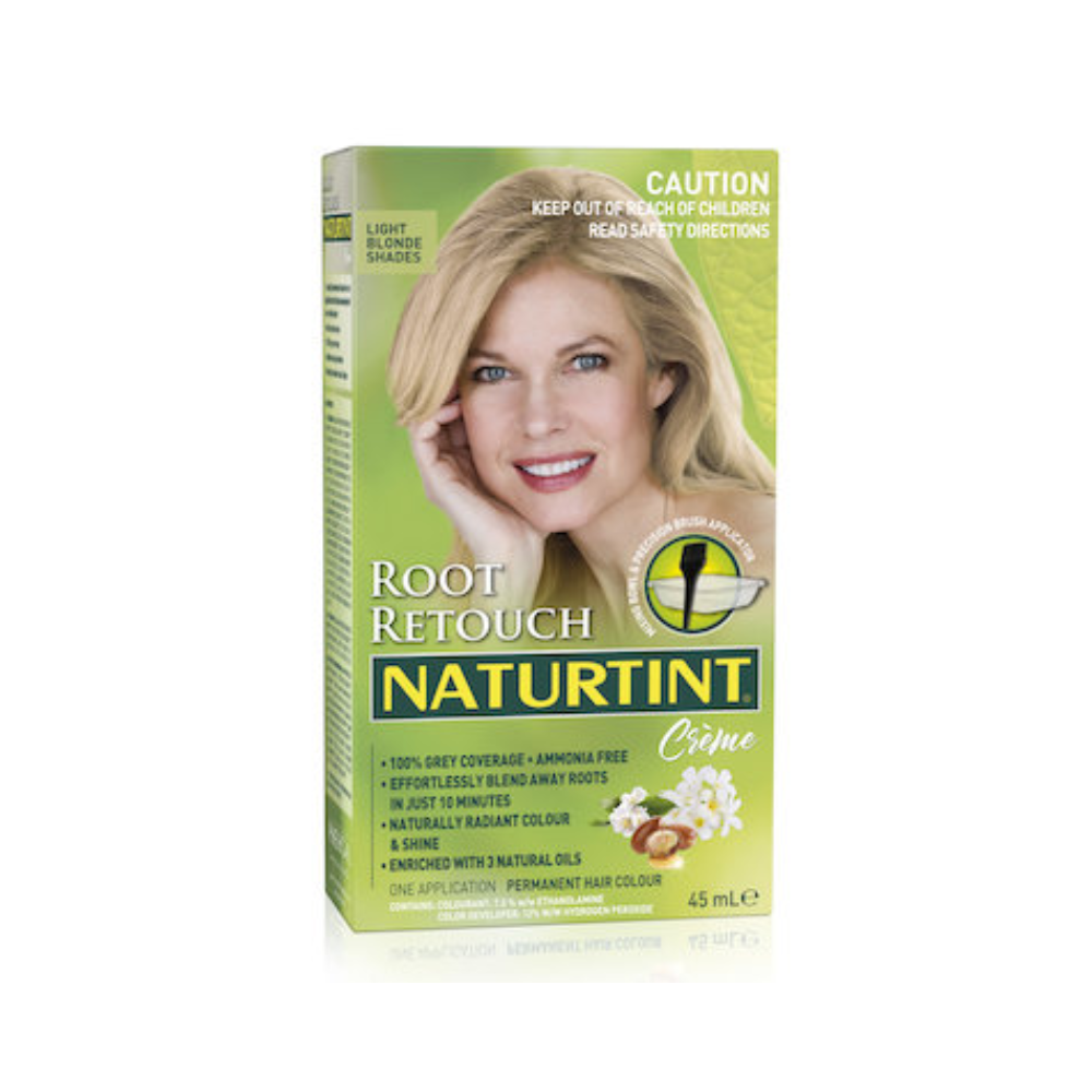 NaturTint Root Retouch Light Blonde Shades 45ml front pack