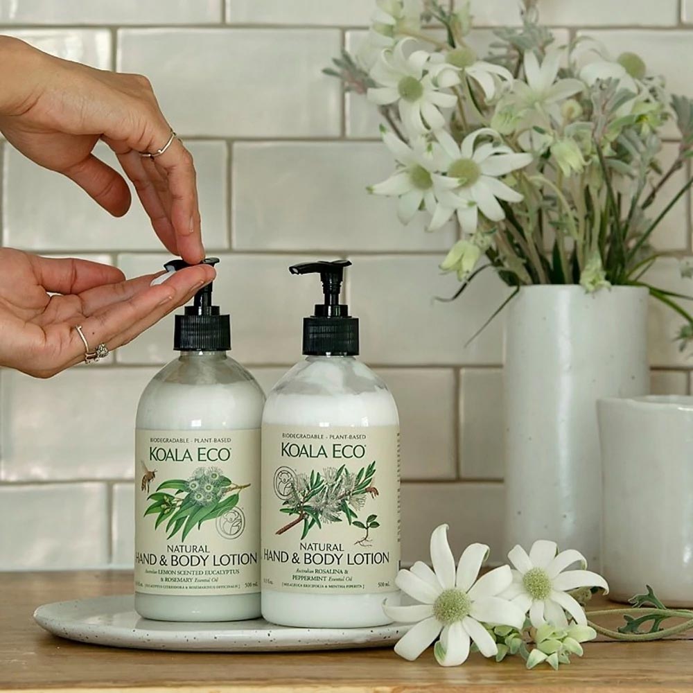 Koala Eco Hand & Body Lotion Rosalina and Peppermint 500ml product image 5