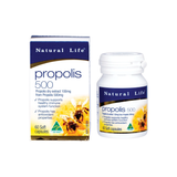Natural Life Propolis 500mg 60 Capsules