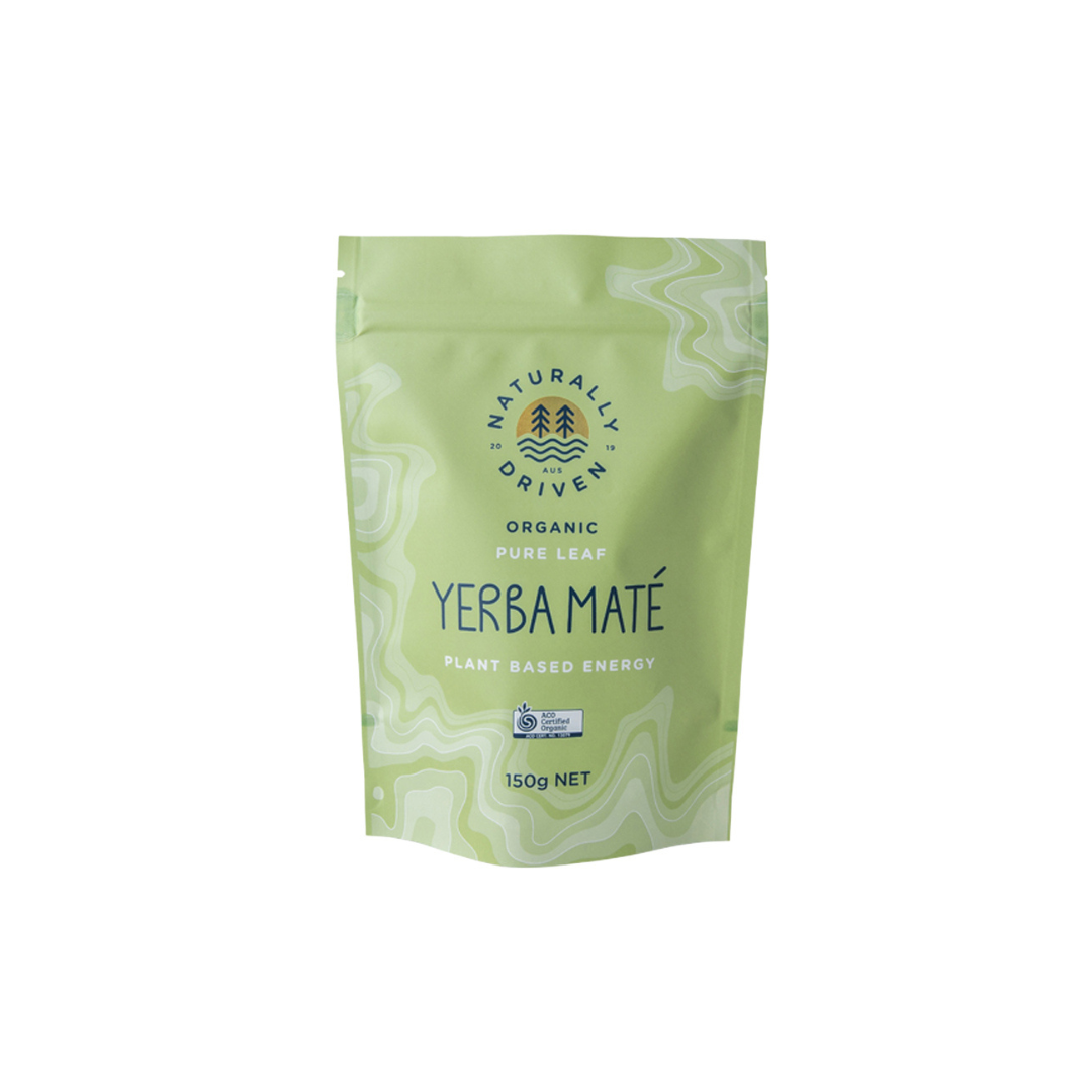 Naturally Driven Organic Yerba Mate Tea Pure Leaf 150g