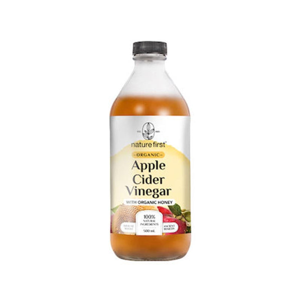 Nature First Apple Cider Vinegar with Honey Organic 500ml