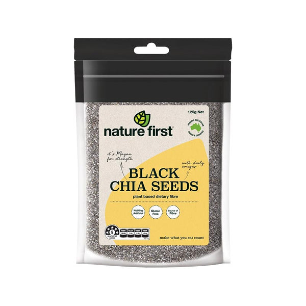 Nature First Chia Seeds Black 125g