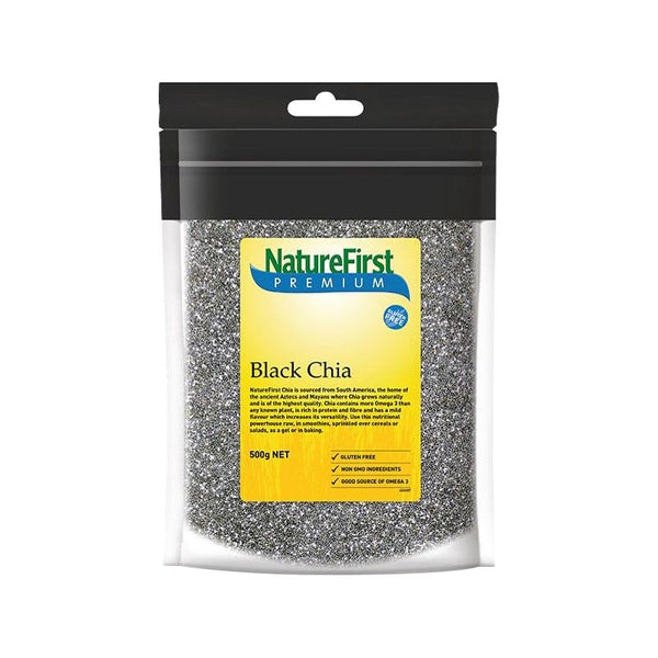 Nature First Chia Seeds Black 500g