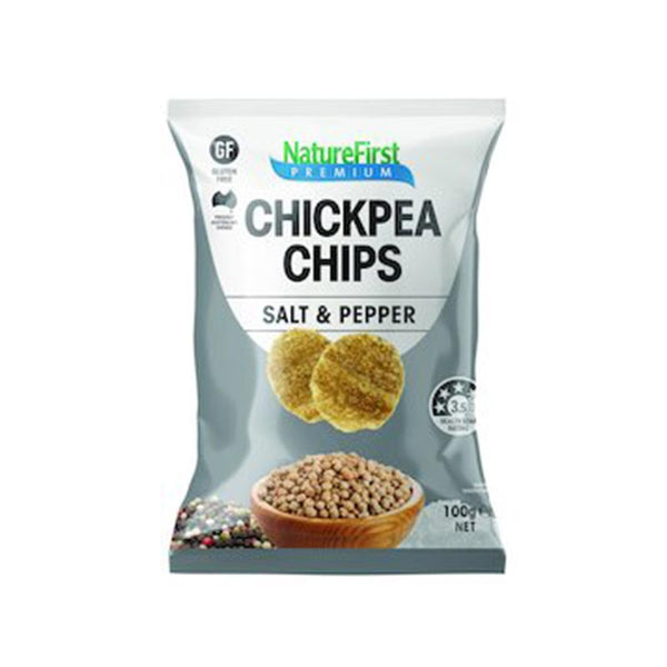 Nature First Chips Chickpea with Salt & Pepper 100g