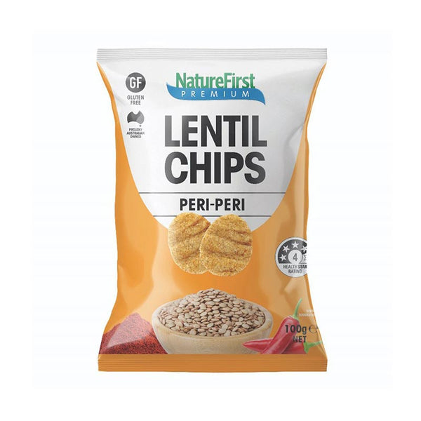 Nature First Chips Lentil with Peri-Peri 100g