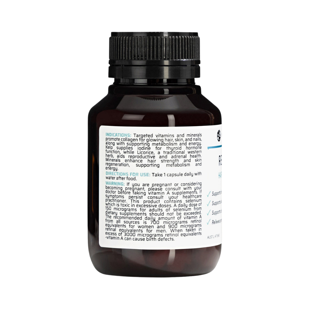 Nature's Help Revitalise Hair, Skin & Energy 30 Caps