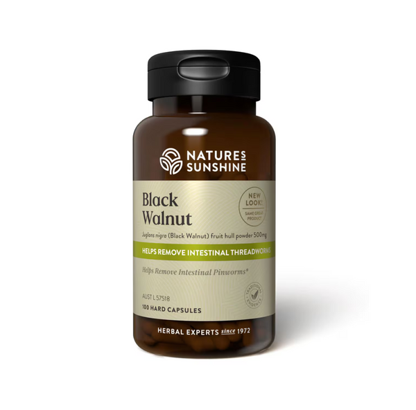 Nature's Sunshine Black Walnut 500mg 100 Capsules