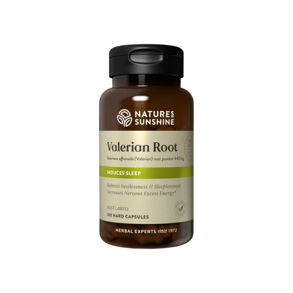 Natures Sunshine Valerian Root 440mg 100 Capsules