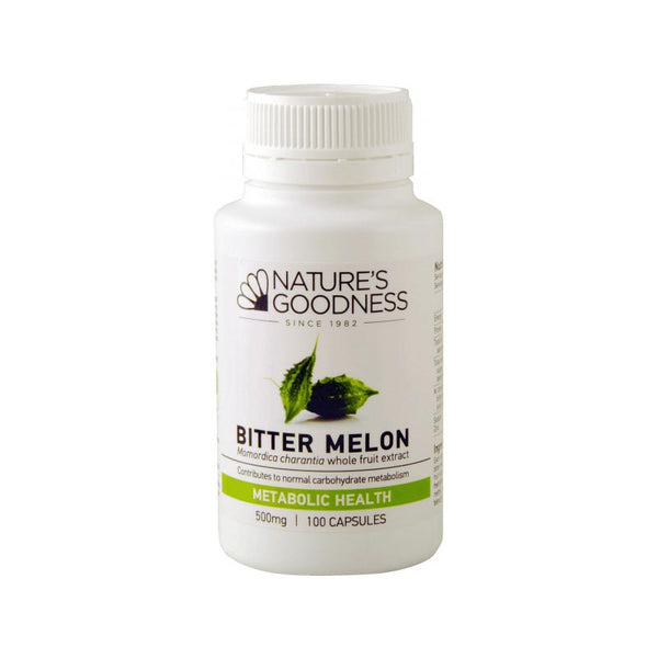 Nature's Goodness Bitter Melon Capsules 500mg 100 Capsules