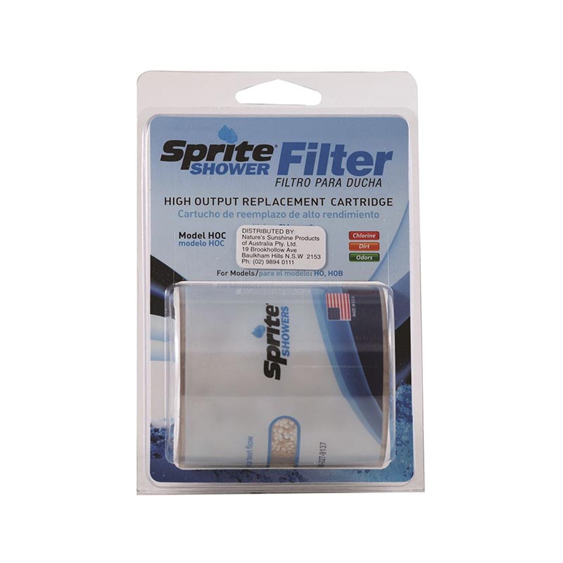 Natures Sunshine Sprite Shower Filter Replacement (High Output) Cartridge