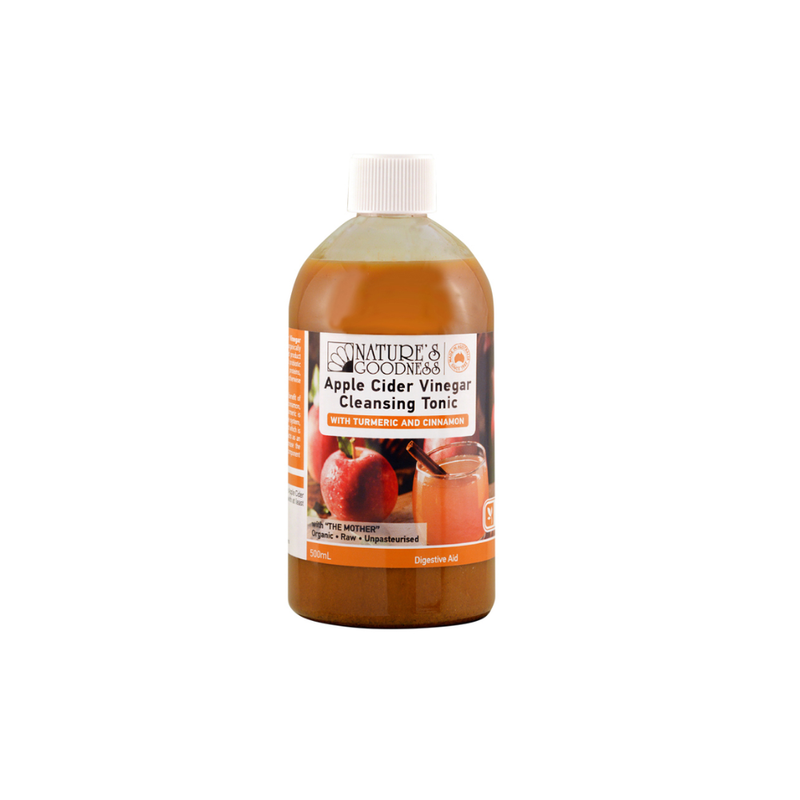 Natures Goodness Apple Cider Vinegar Cleansing Tonic 500ml