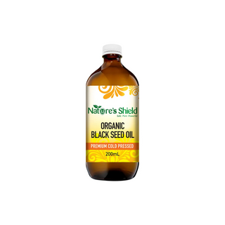 Natures Shield Organic Black Seed Oil 200ml