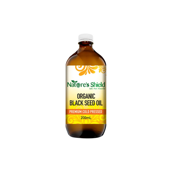 Natures Shield Organic Black Seed Oil 200ml