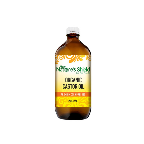 Nature's Shield Organic Castor Oil 200ml