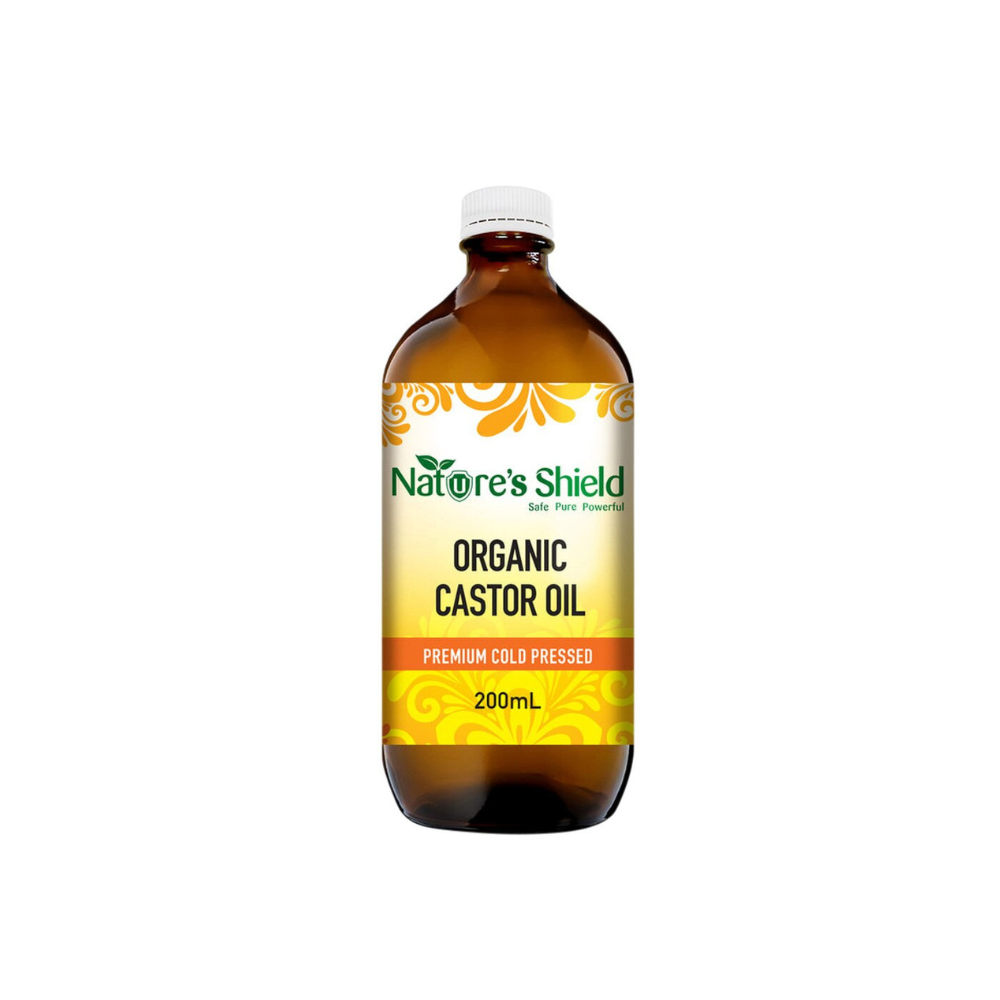 Natures Shield Organic Castor Oil 200ml product image