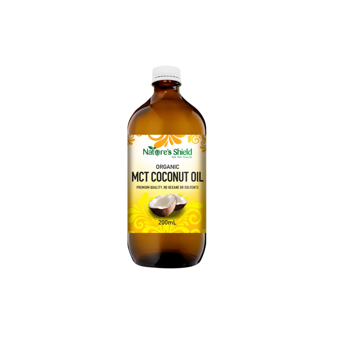 Natures Shield Organic MCT Coconut Oil 200ml product image
