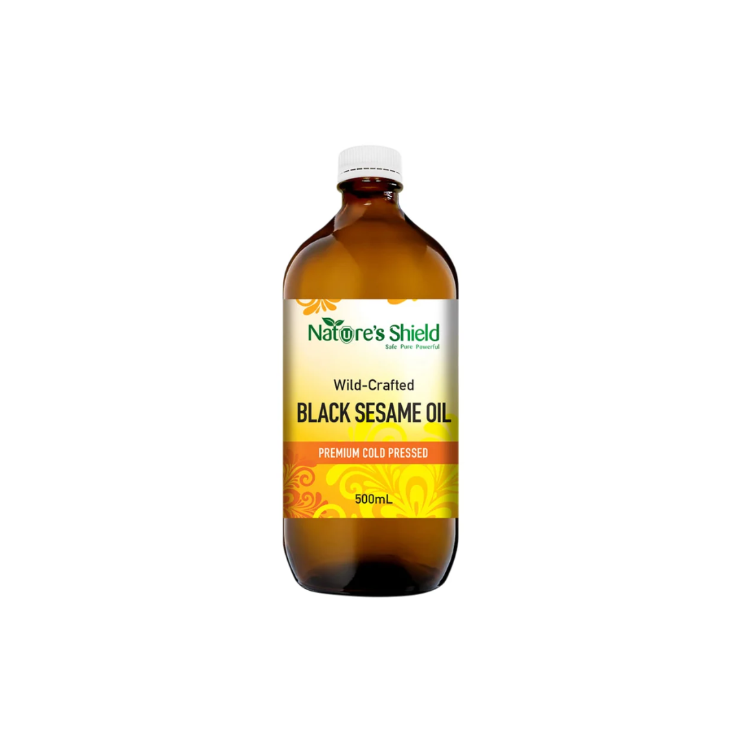Natures Shield Wild-Crafted Black Sesame Oil 500ml product image