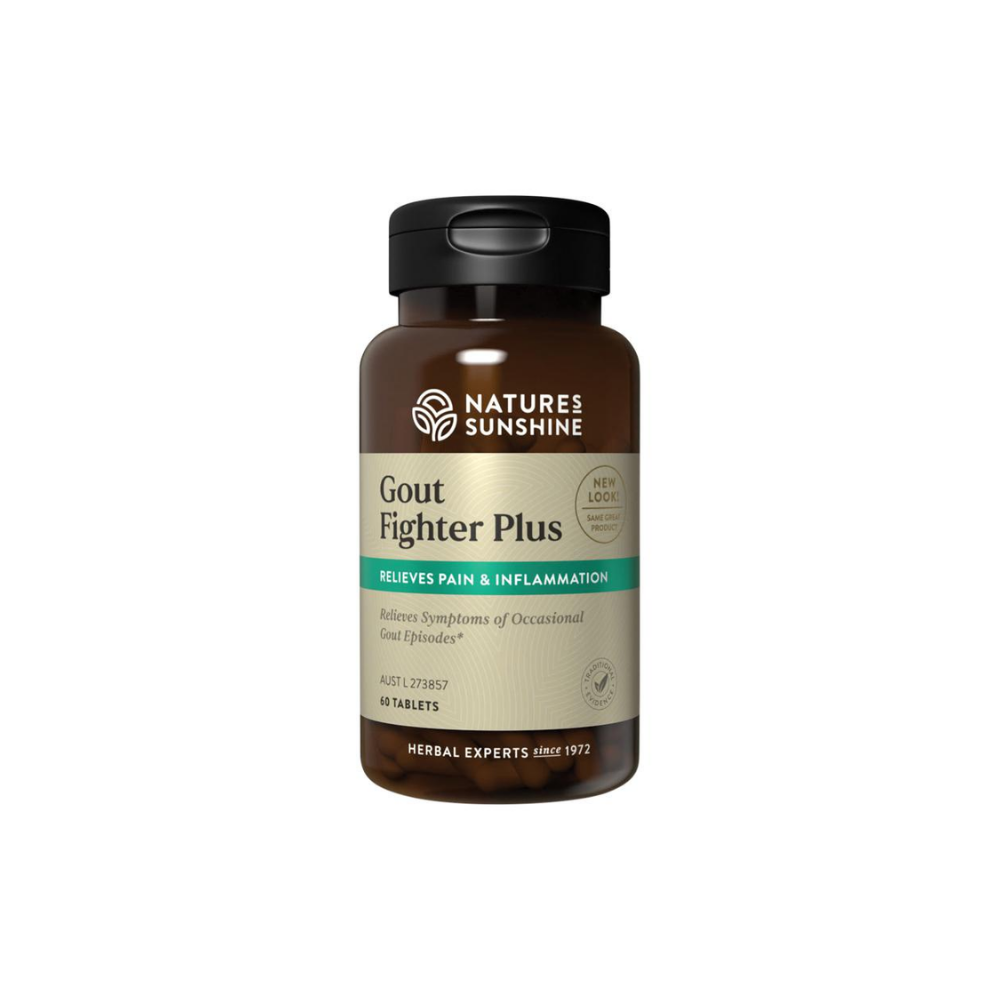 Natures Sunshine Gout Fighter Plus 60 Tablets