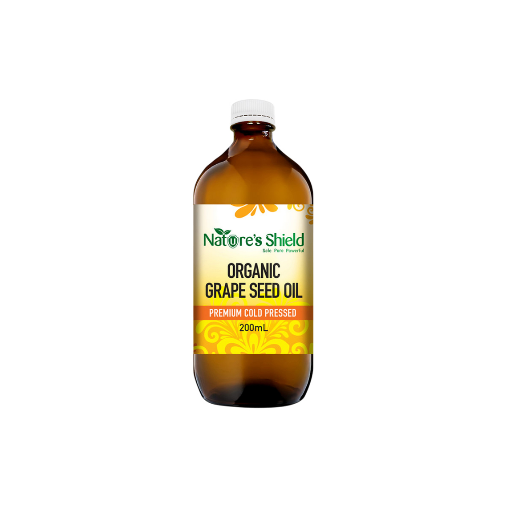Natures Shield Organic Grape Seed Oil 200ml product image