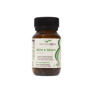 NaturoBest Iron & Brain Support 30 Capsules