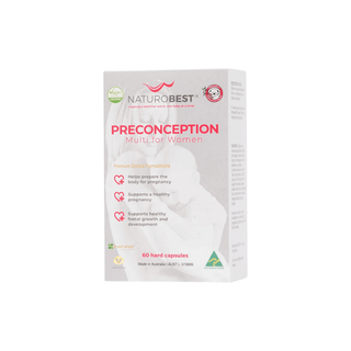 NaturoBest Preconception Multi for Women 60 Capsules